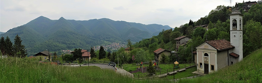 Chiesetta di S. Sebastiano con panorama